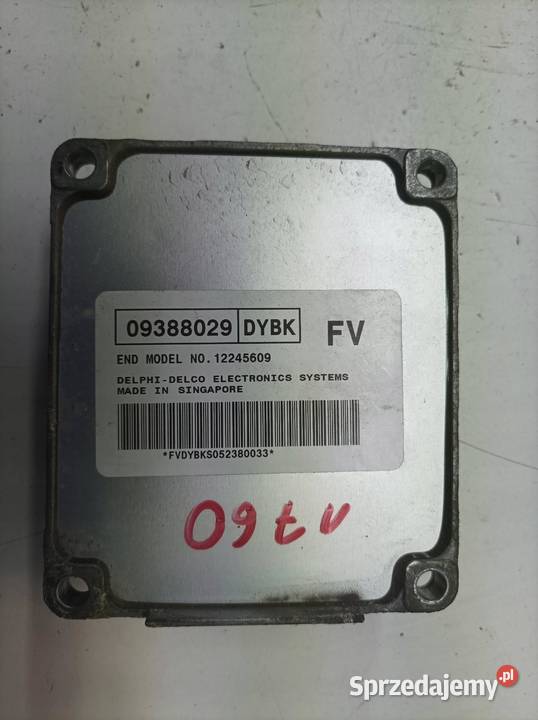 STEROWNIK SILNIKA 09388029 DYBK 12245609 14 B 74 sprzedam