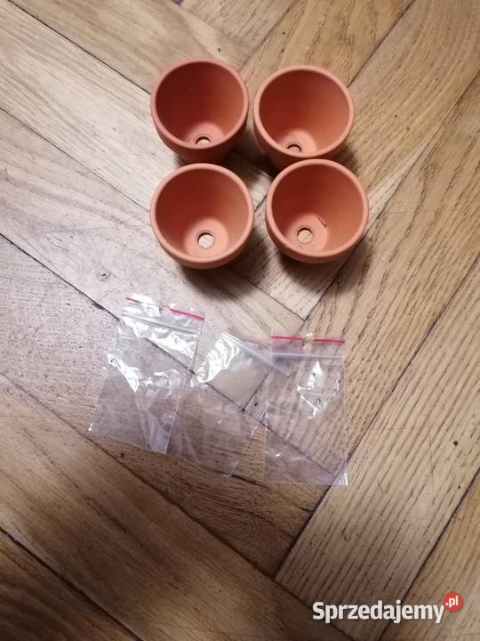 Małe doniczki do sadzenia Gdańsk sprzedam