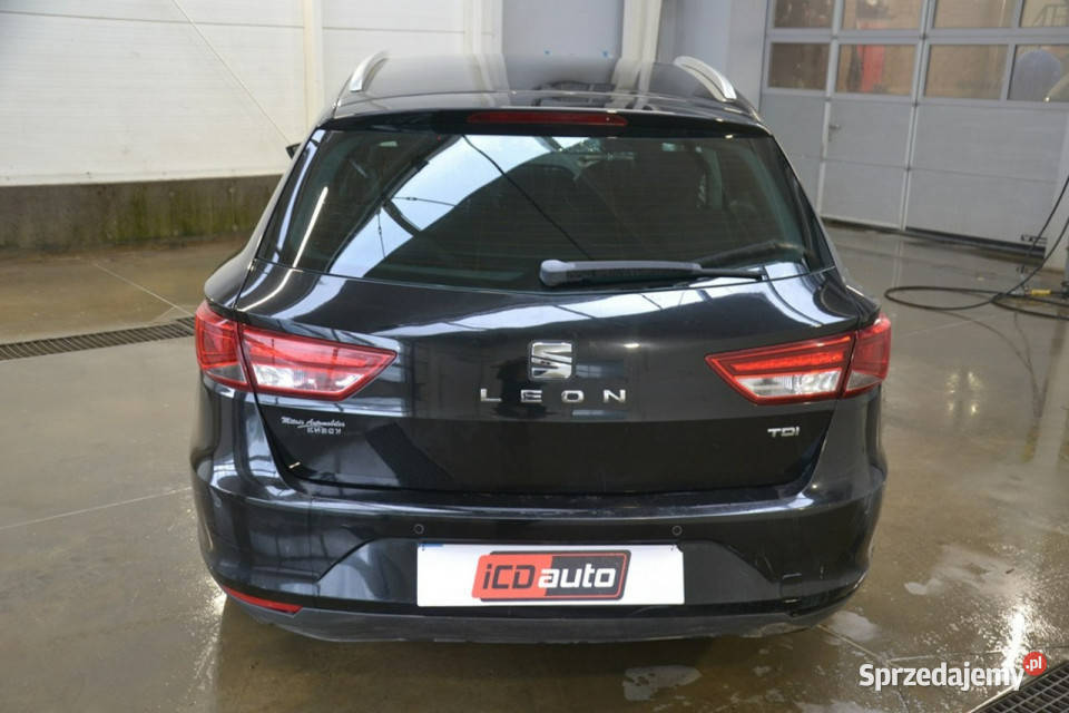 Seat Leon 16 tdi 105 full led climatronic Samochody osobowe małopolskie Kęty