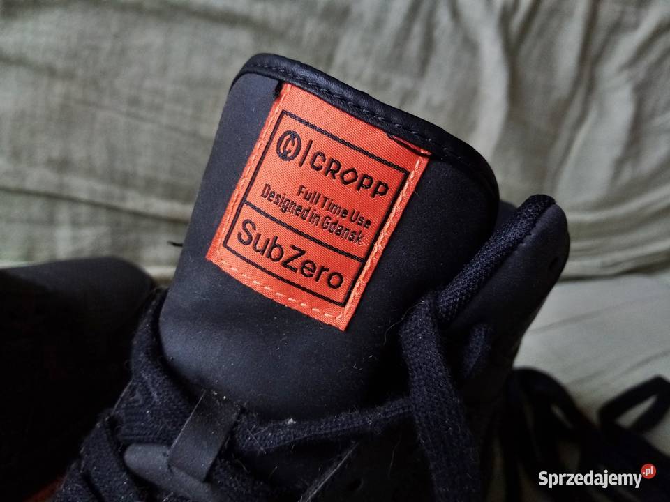 Buty Cropp SubZero CzarnyPomarańczowy 44 SUPER śląskie Sosnowiec sprzedam