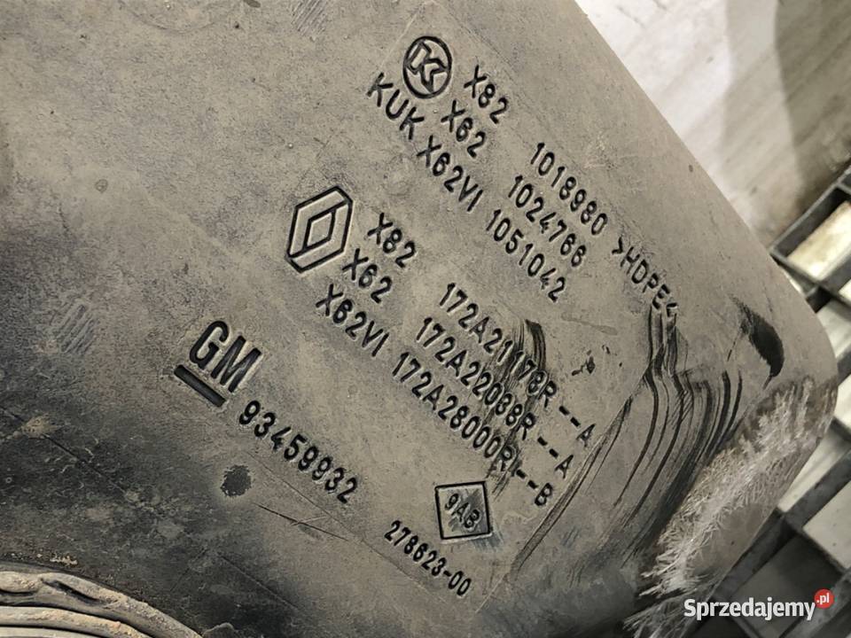 ZBIORNIK SCR OPEL VIVARO B 172A21178R 16 121 Bus