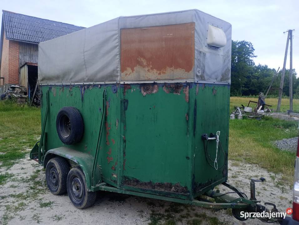 Sprzedam przyczepę do przewozu koni 2000kg Pełczyce sprzedam