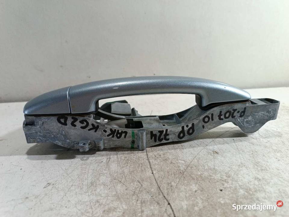 KLAMKA DRZWI PRAWY PRZÓD KGZD PEUGEOT 207