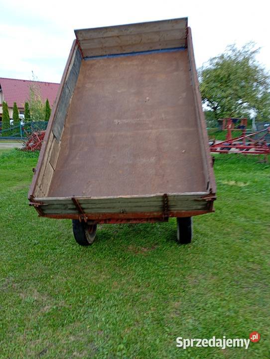 Przyczepa rolnicza wywrotka na trzy strony 35 kujawsko-pomorskie Sośno