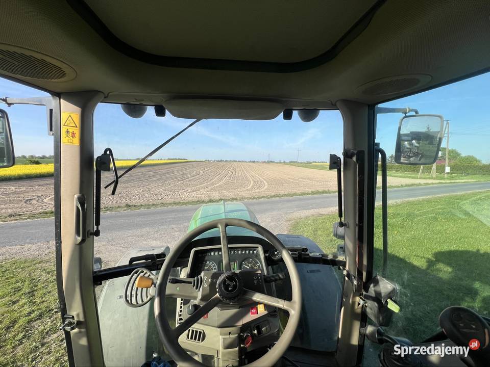 John deere 6830 pneumatyka miękka oś super stan