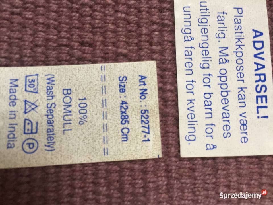 Indyjski chodniczek bieżnik lubelskie Ryki