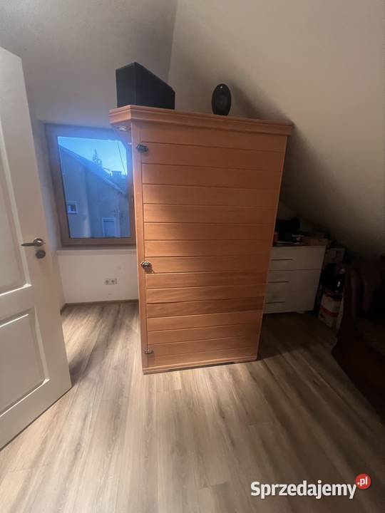 Sauna 2osobowa na sprzedaż drewniana elektryczna Dąbrówka sprzedam