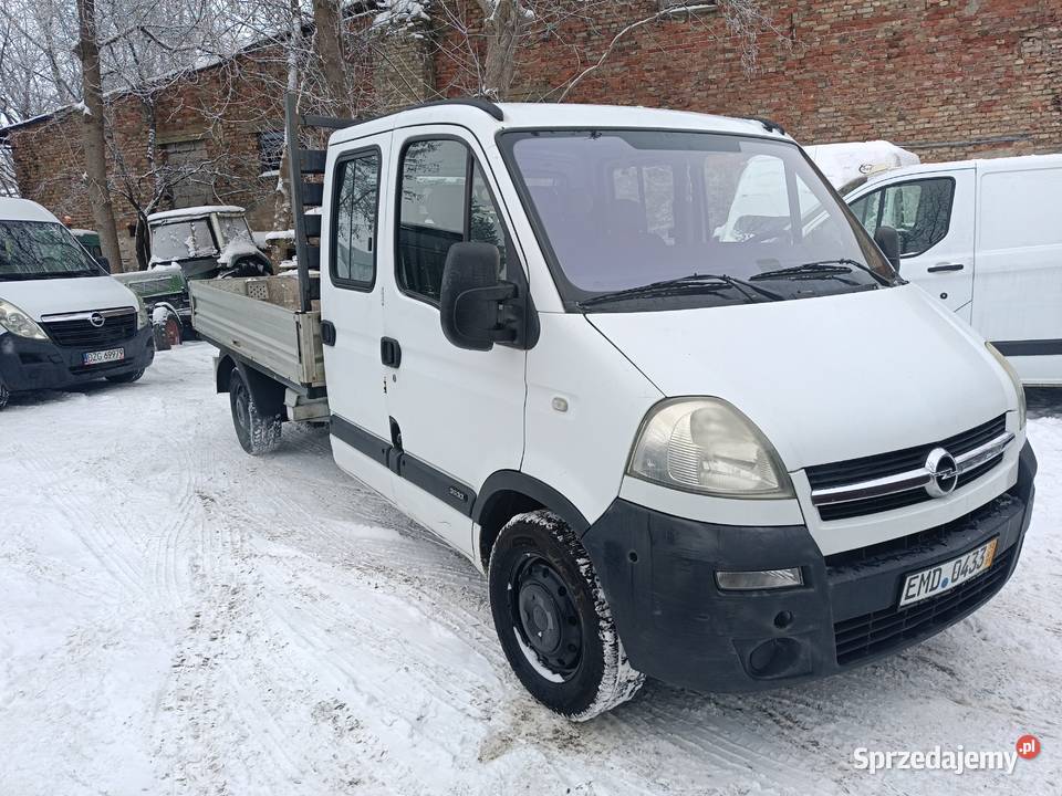 Opel Movano 2 5 CDTI Doka Brygadówka podlaskie Grajewo