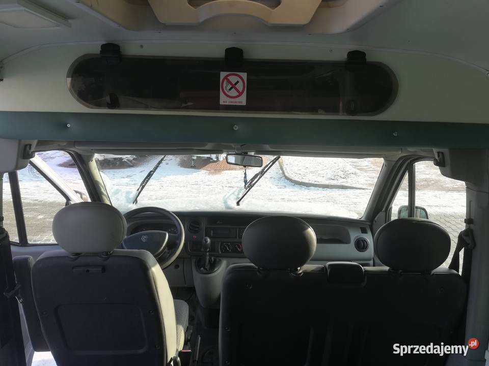 Renault master 2 2010 r posiada rampe 9 foteli nieuszkodzony Polkowice