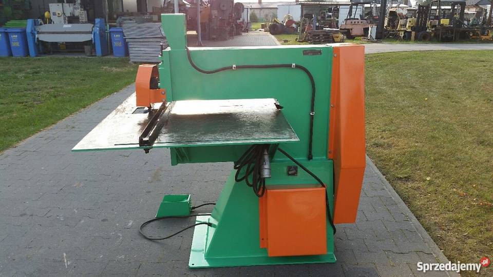 Nożyce krążkowe do cięcia blachy NK 250 Produkcja