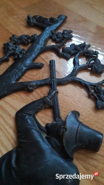 Metaloplastyka myśliwy polowanie na zwierza czarny Radom