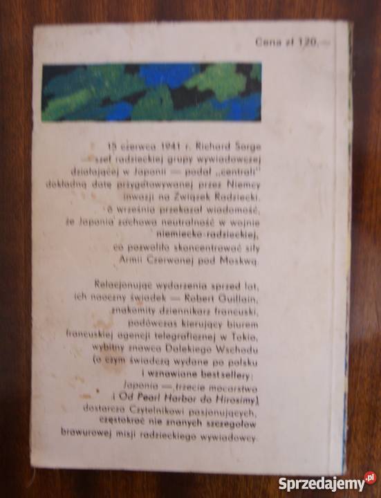 Robert Guillain SORGE Proza i poezja Parczew