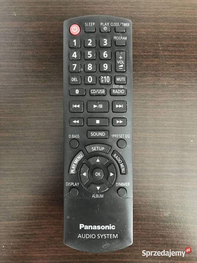 Oryginalny pilot Panasonic N2QAYB001101 audio Wieże i miniwieże Opole
