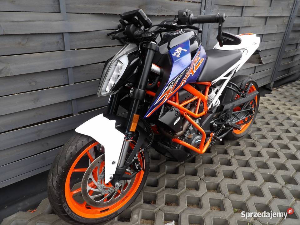 KTM Duke 390 A2 34kW ABS dodatki transport RATY Grójec sprzedam