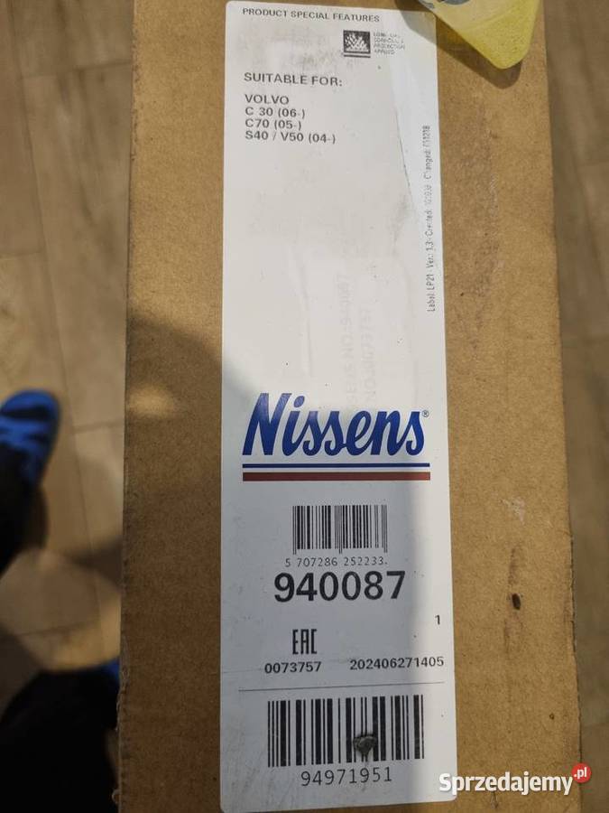 Skraplacz klimatyzacja Volvo S40V50C70 Pawłowice sprzedam