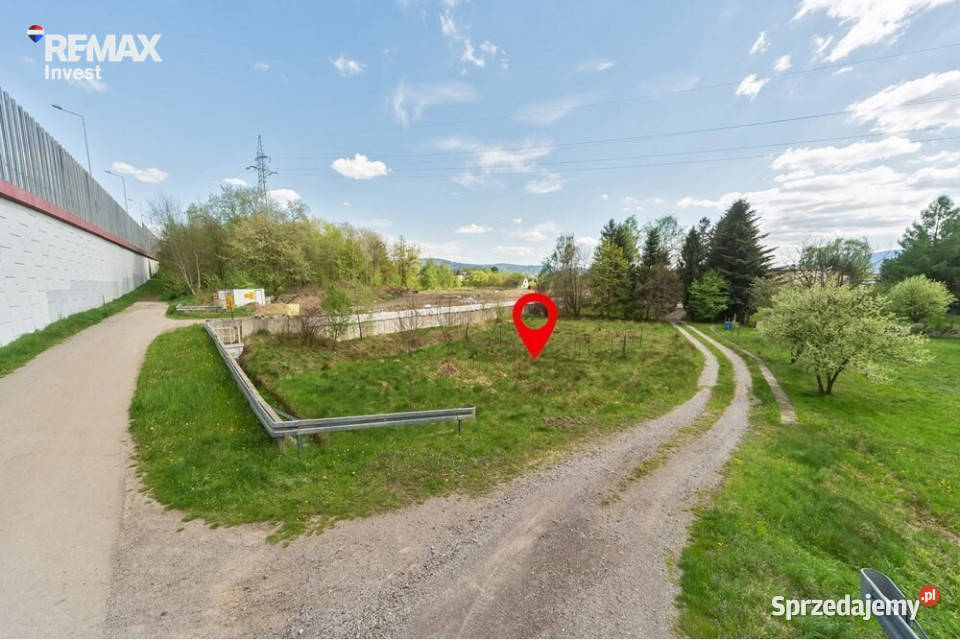 Działka usługowa 3590m2 centrum Bielsko-Biała