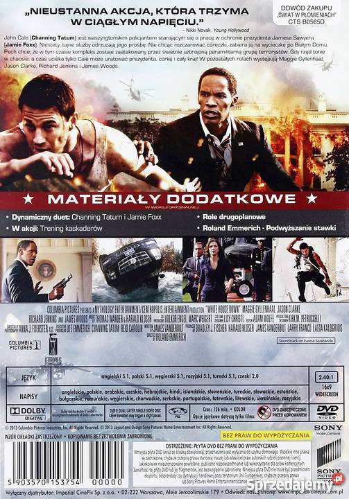 ŚWIAT W PŁOMIENIACH CHANNING TATUM wielkopolskie Kalisz