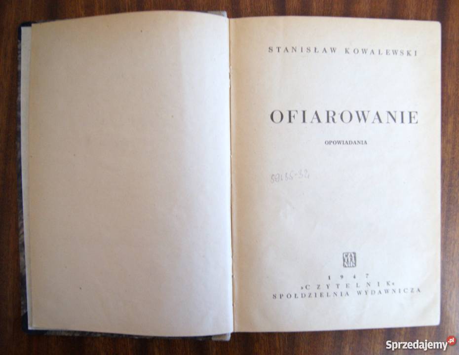 Stanisław Kowalewski Ofiarowanie 1947 Parczew sprzedam