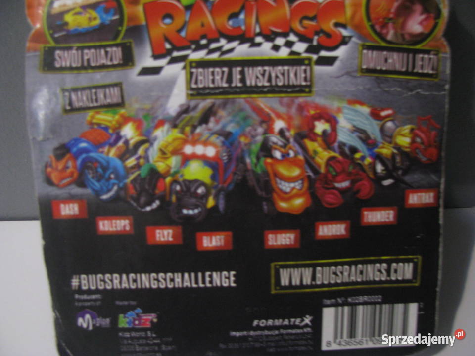 Bugs Racings Dash auto w kształcie zwierzaka Włocławek