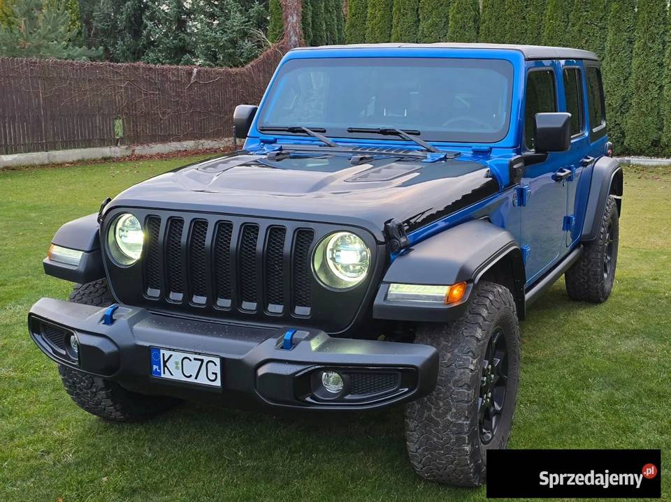 Jeep Wrangler Willys Hybryda 381 4X4 2023r 9000km Narama