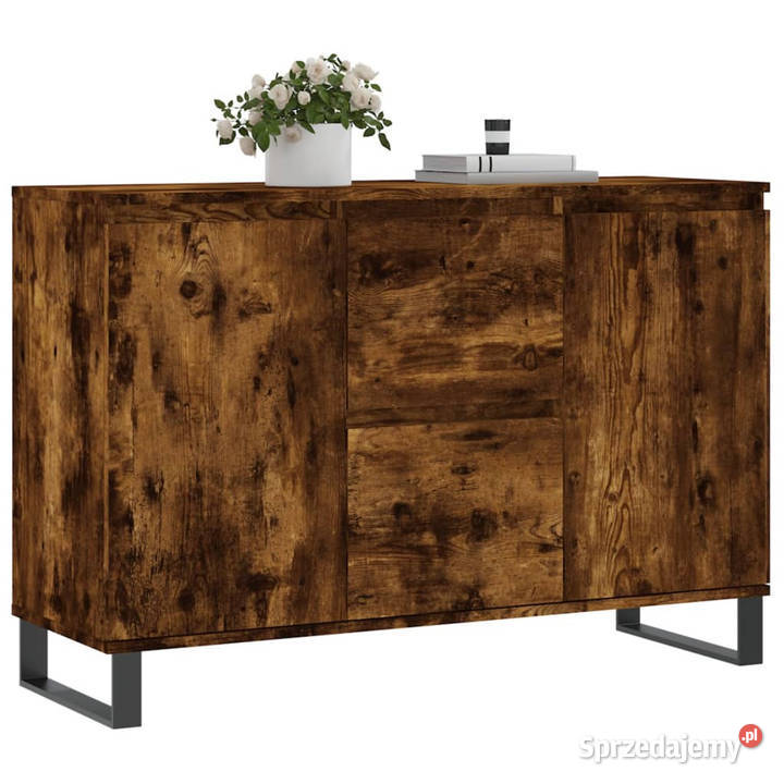 Szafka przydymiony dąb 104x35x70 materiał Warszawa