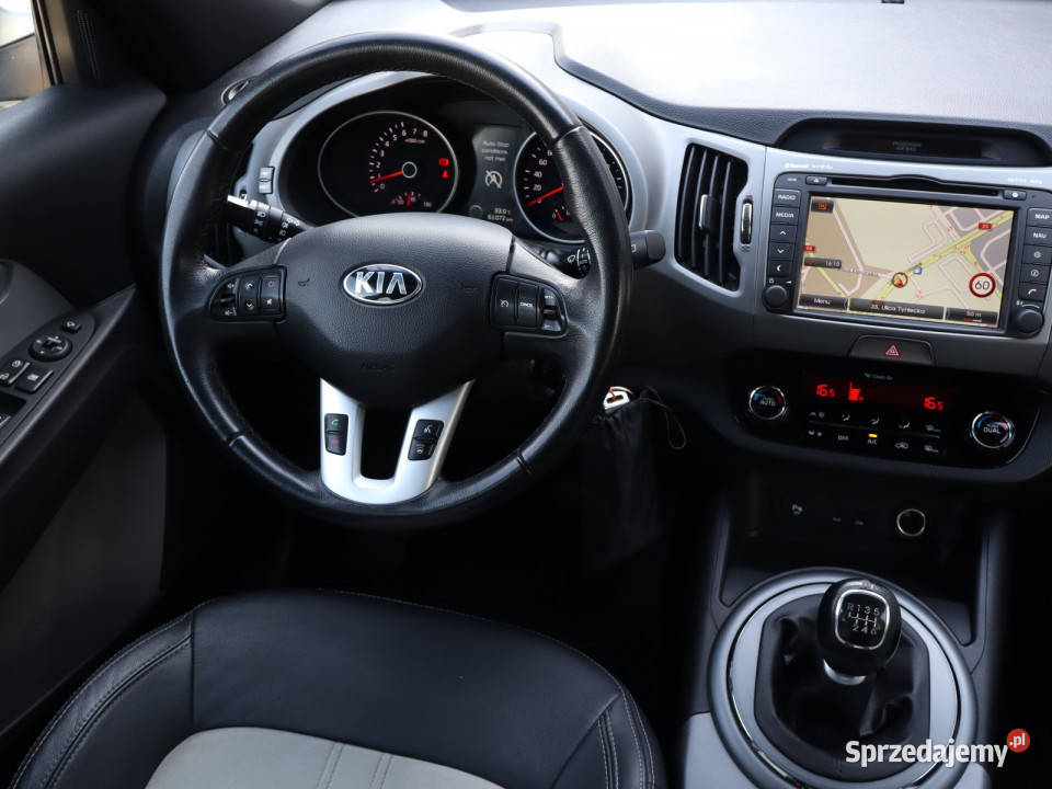 Kia Sportage 16 GDI beżowy dolnośląskie Bielany Wrocławskie