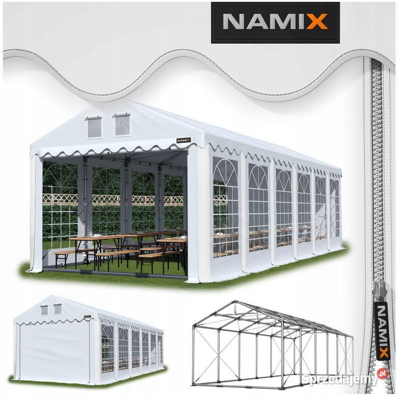 Namiot PRESTIGE 5x1226m ogrodowy imprezowy garaż Jabłonna sprzedam