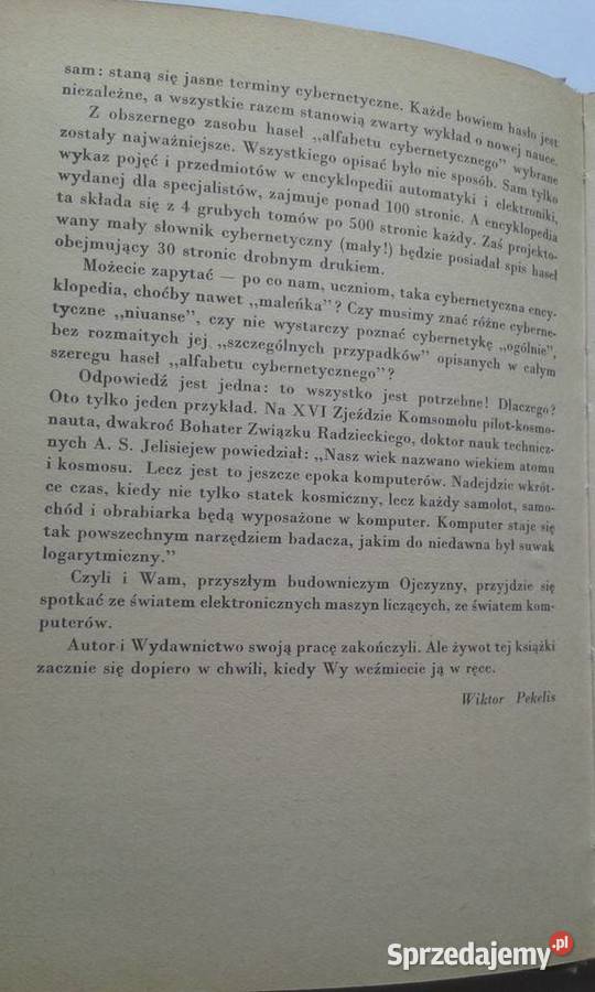 Maleńka encyklopedia wielkiej cybernetyki Wiktor