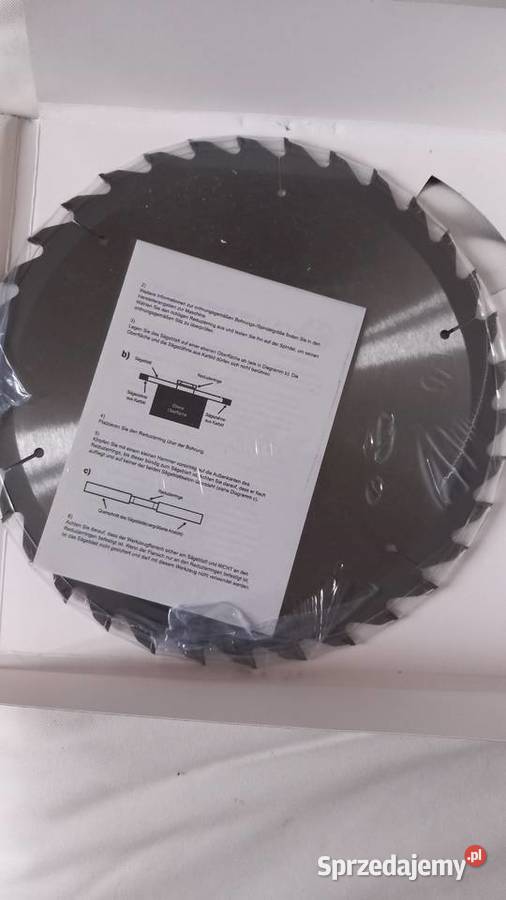 Tarcza do drewna 235 x 26 x 30mm 24T Erbauer Marki sprzedam