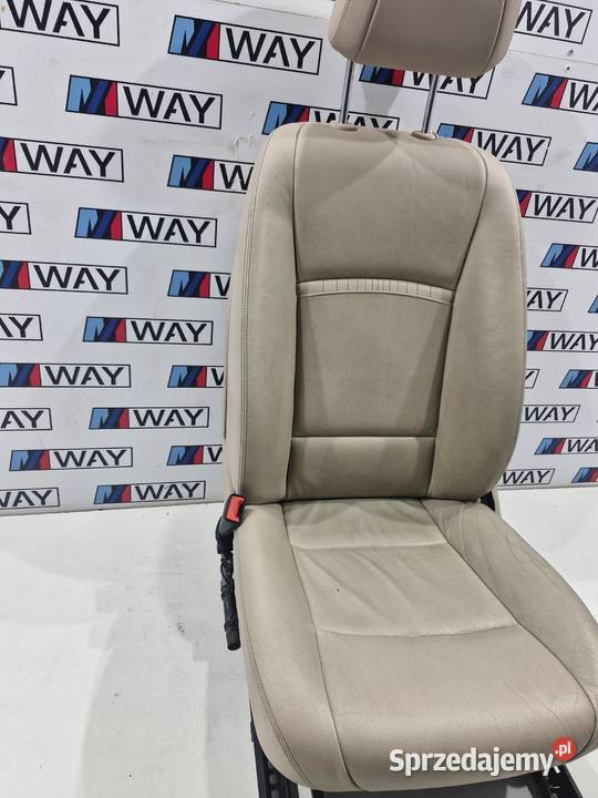 BMW 5 F10 F11 LCI FOTEL LEWY PRZÓD EUROPA SKÓRA