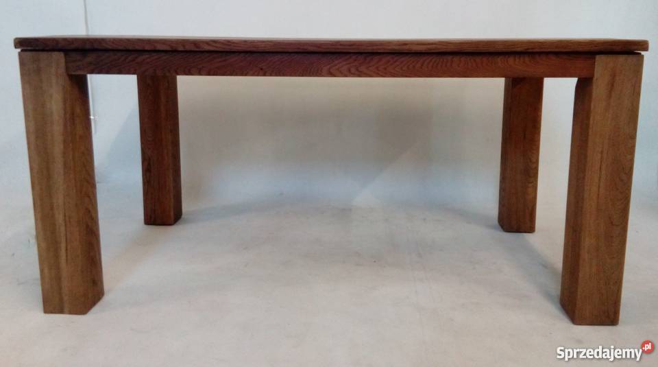 Nowoczesny stół dębowy Słoje i sęki Habufa Stoły, krzesła, biurka Opole