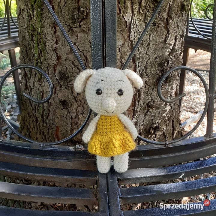 Pies Kot Królik na szydełku