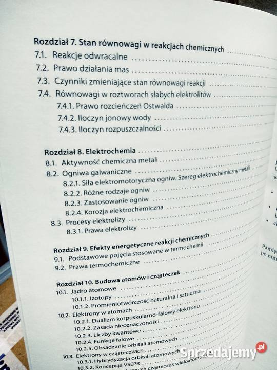 Z chemią w przyszłość 1 podręcznik szkolne Warszawa