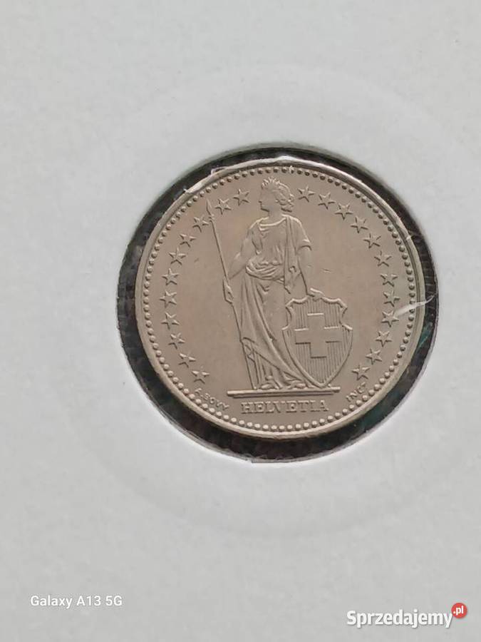 12 Franka Szwajcaria 1986 UNC Konin