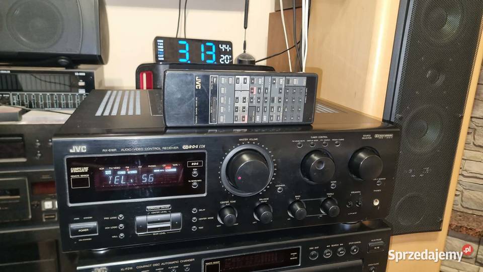 Amplituner JVC RX616R RDS 50 Prologic z pilotem Warta