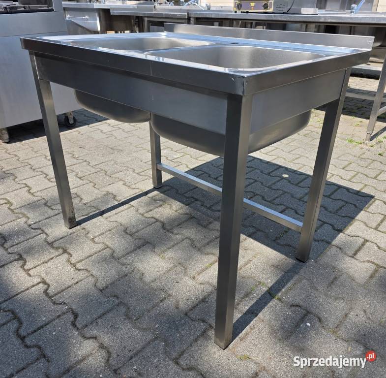 Zlew Gastronomiczny 2 komorowy 1007085 K869 N Gastronomia