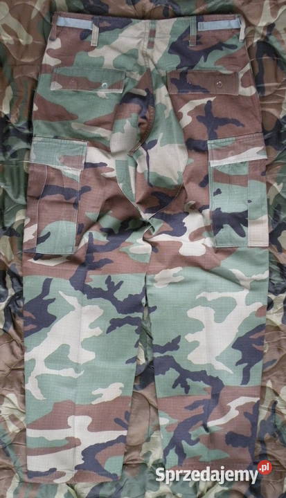 Spodnie bdu woodland ripstop small short Militaria Wrocław sprzedam