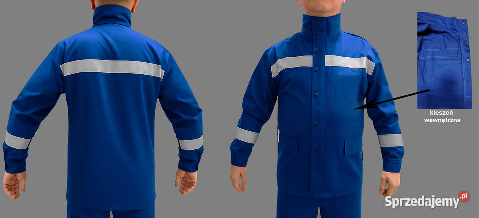 Ubrania trudnopalne spawacza