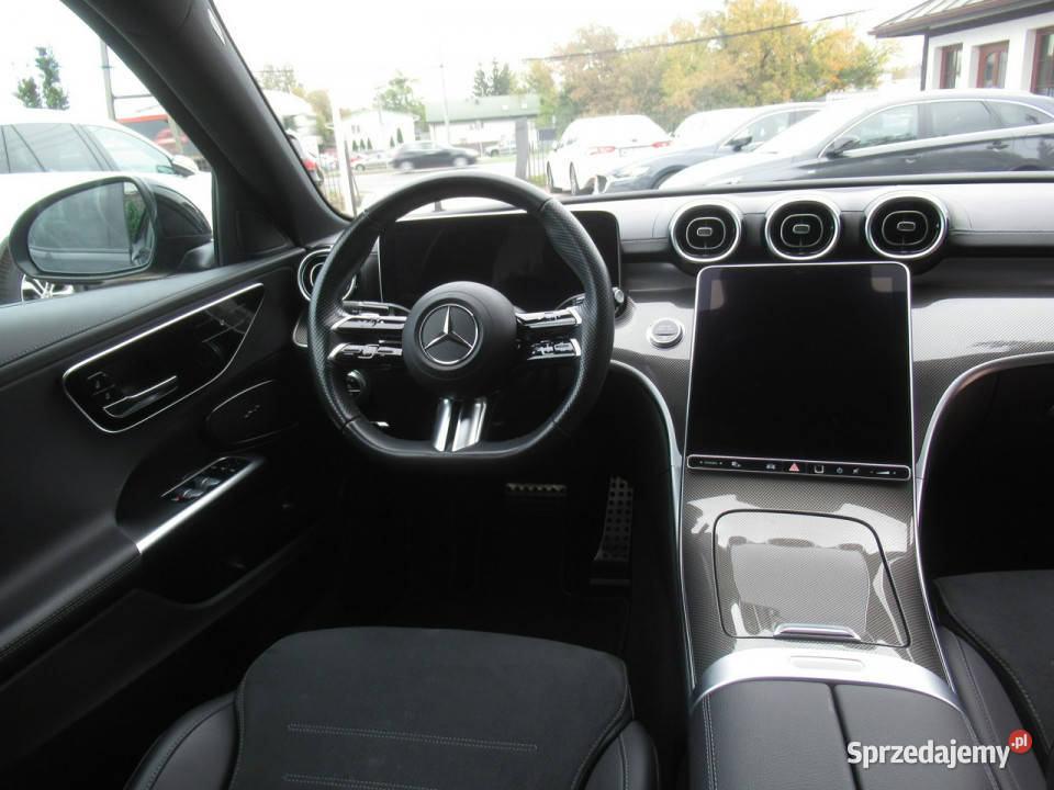 Mercedes C 200 BEZSZKODOWY AMG Kamera Ambient lakier metallic Warszawa