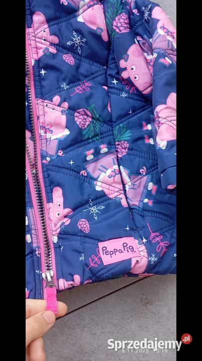 Kurtka zimowa dziewczynki świnka Peppa nowa Żywiec sprzedam