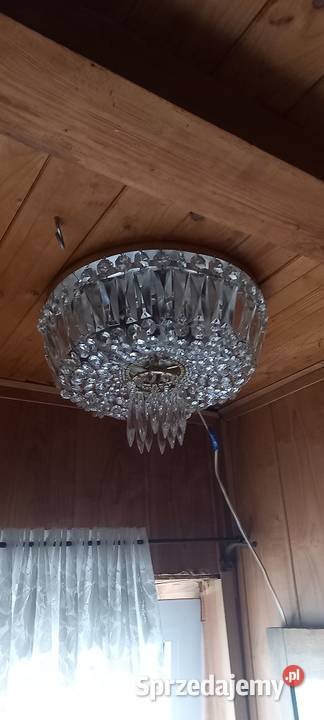 Elegancki kryształowy żyrandol 2 Wysyłka łódzkie Skierniewice
