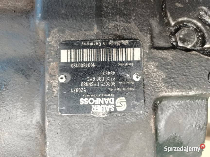 Pompa jazdy Merlo P 347 Plus Rexroth 90R075 wielkopolskie Wilkowo