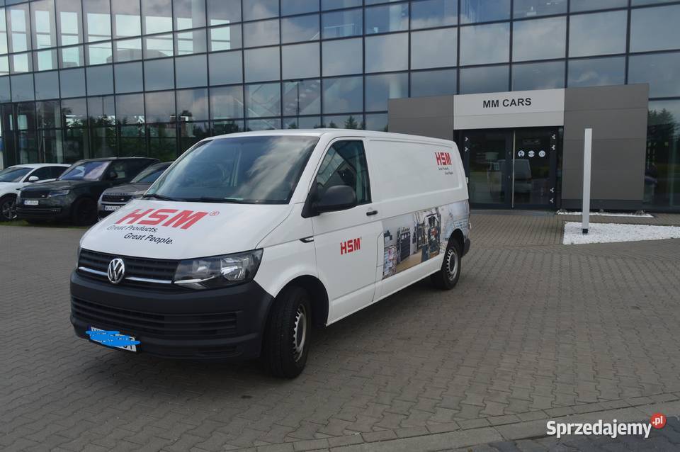 Vw Transporter Long T6 20TDi 150 klima PDC Salon furgon Volkswagen mazowieckie Warszawa