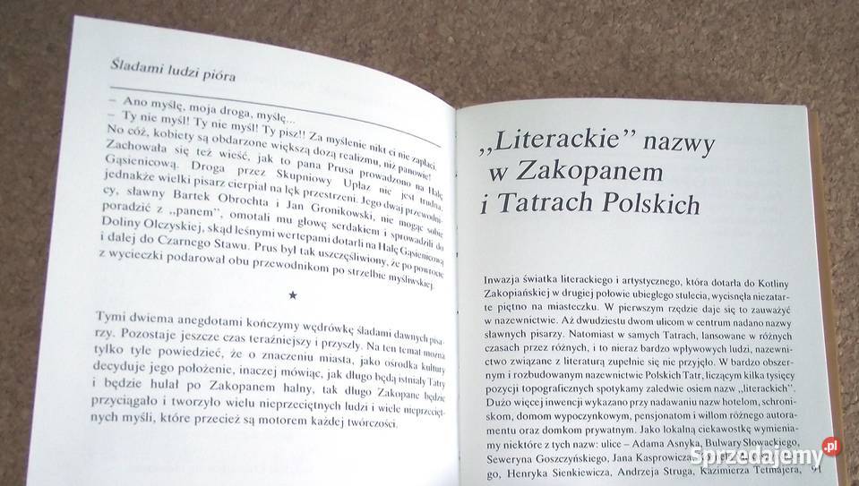 MAŁ Stecki Przewodnik literacki Zakopanem Warszawa