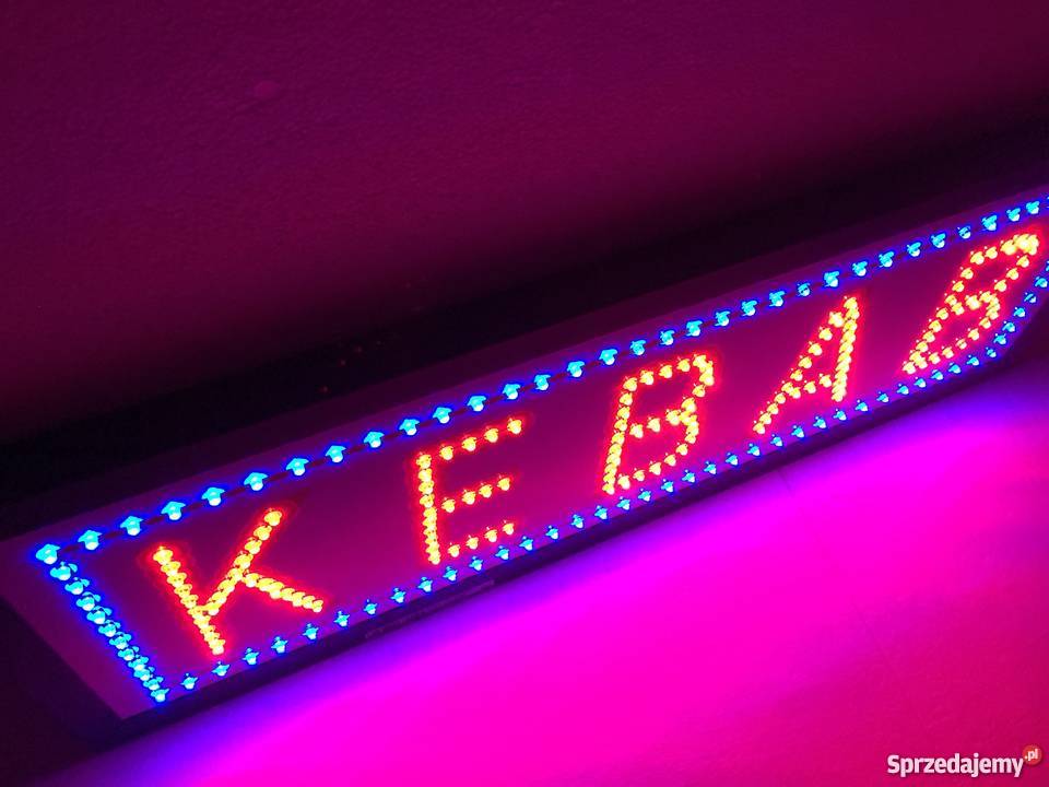 Reklama szyld LED 70x25 zewnętrzna mazowieckie Pomiechówek