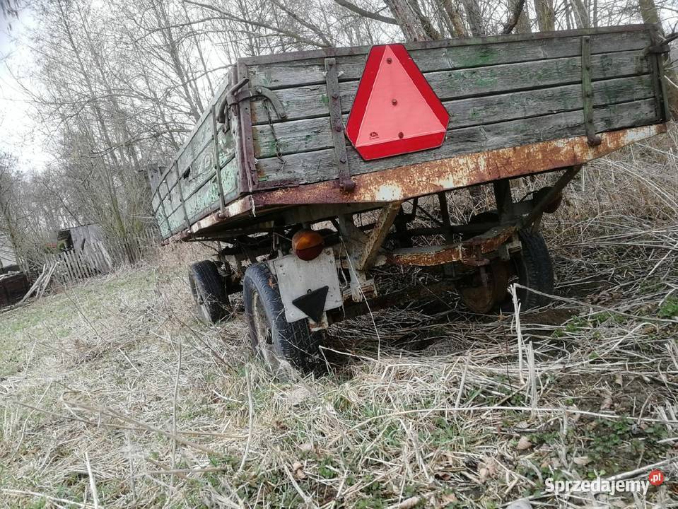 Przyczepa sztywna kiper d47 świętokrzyskie