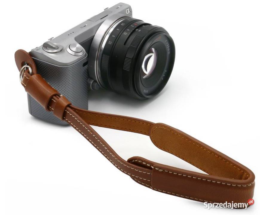 Smycz do aparatu fotograficznego skóra lanyard Warszawa