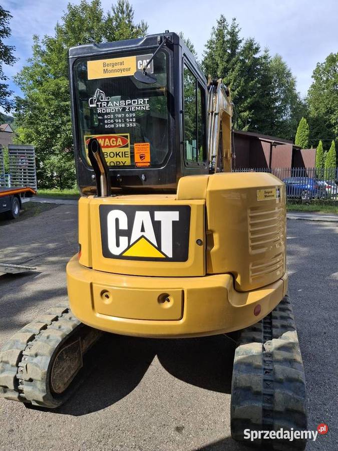 Minikoparka caterpillar 3055E2 cr Myślenice