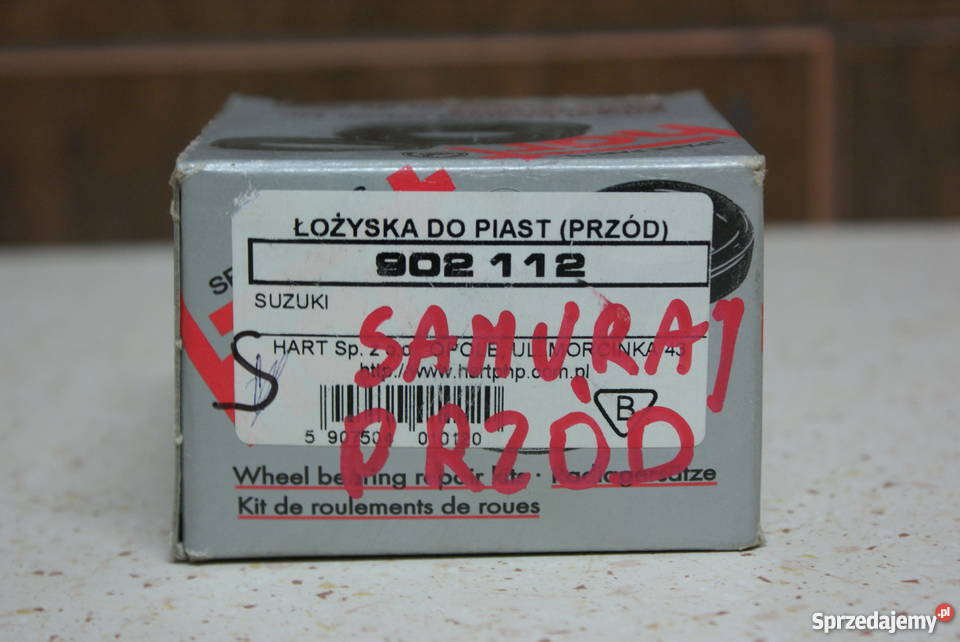ŁOŻYSKO KOŁA PRZOD SAMURAJ Białobrzegi