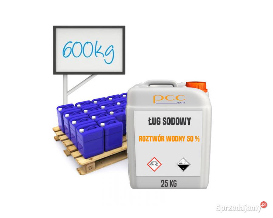 Wodorotlenek sodu ług sodowy 50 Bytów